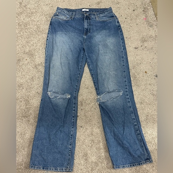 forever 21 size 31 ripped baggy jeans - Picture 1 of 6